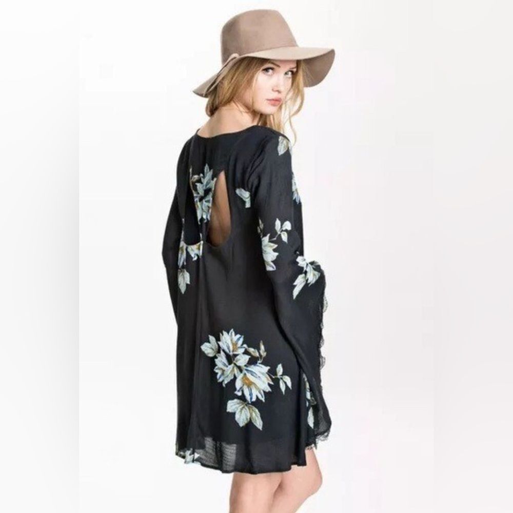 Free People Wanderer Floral Mini Dress Size XS